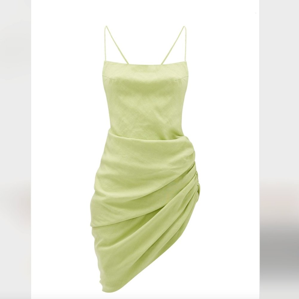 **NWT - Jacquemus Green 'La Robe Saudade' Dress - SZ 36 - Picture 4 of 16